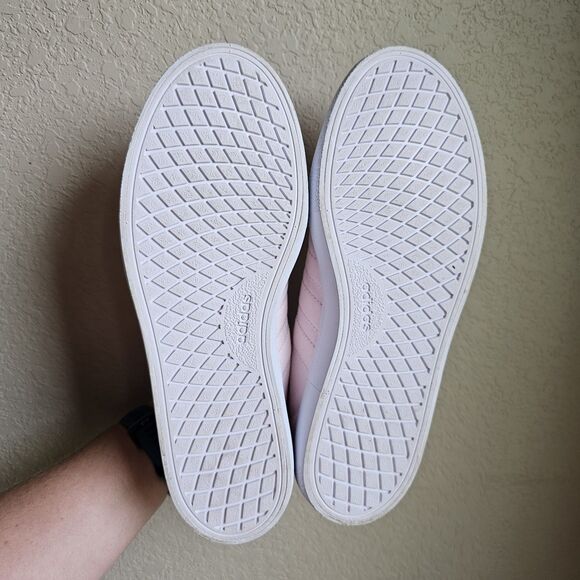 adidas Women's Vulc Raid3r Skate Shoe Sneakers Pink/White Size 9.5 - Picture 8 of 8